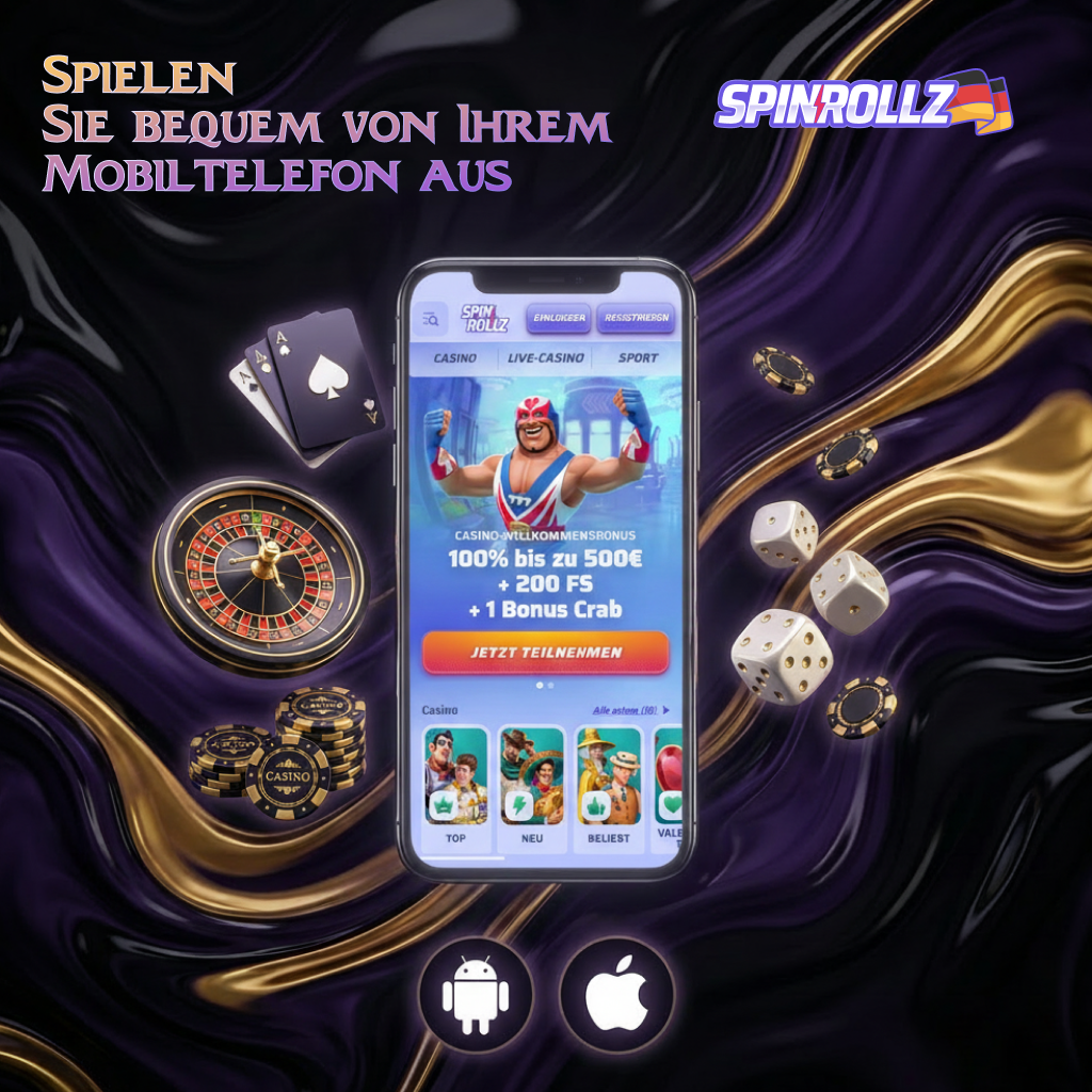 SpinRollz App Deutschland: Casino mobil spielen